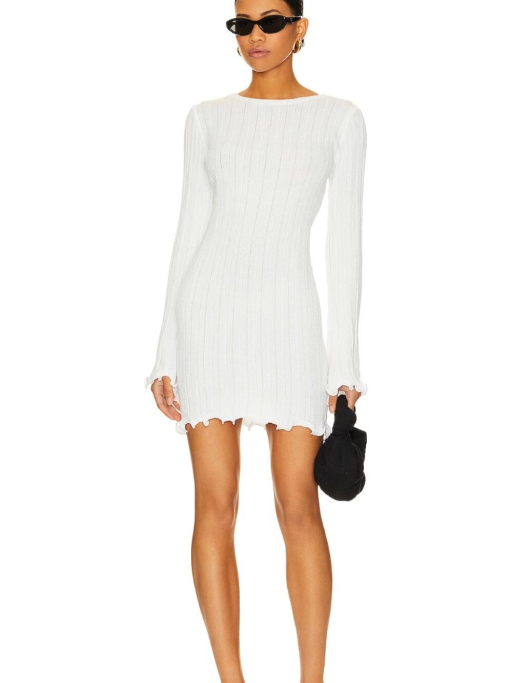 NWT SNDYS Baha Mini Dress in White / M